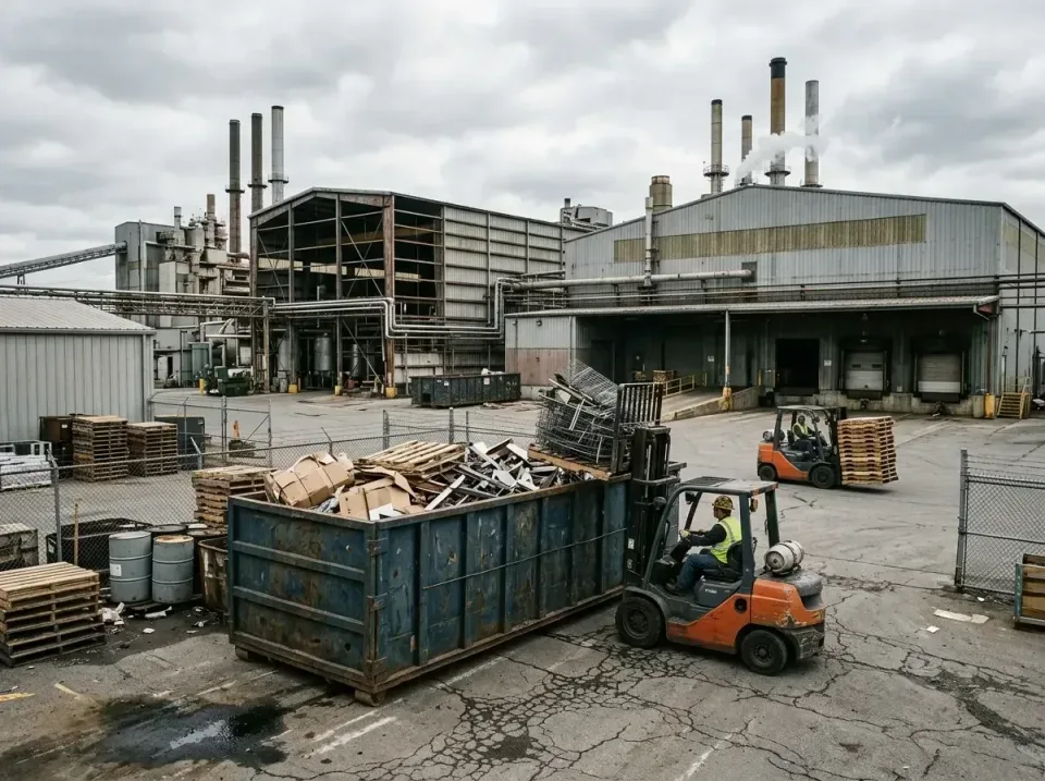 industrial-factory-scrap-conta-003 — frequently asked questions, Cheap Roll-off Dumpster Rentals in Portage, IN